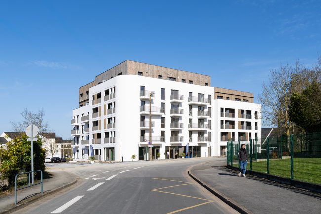 Vue depuis la rue